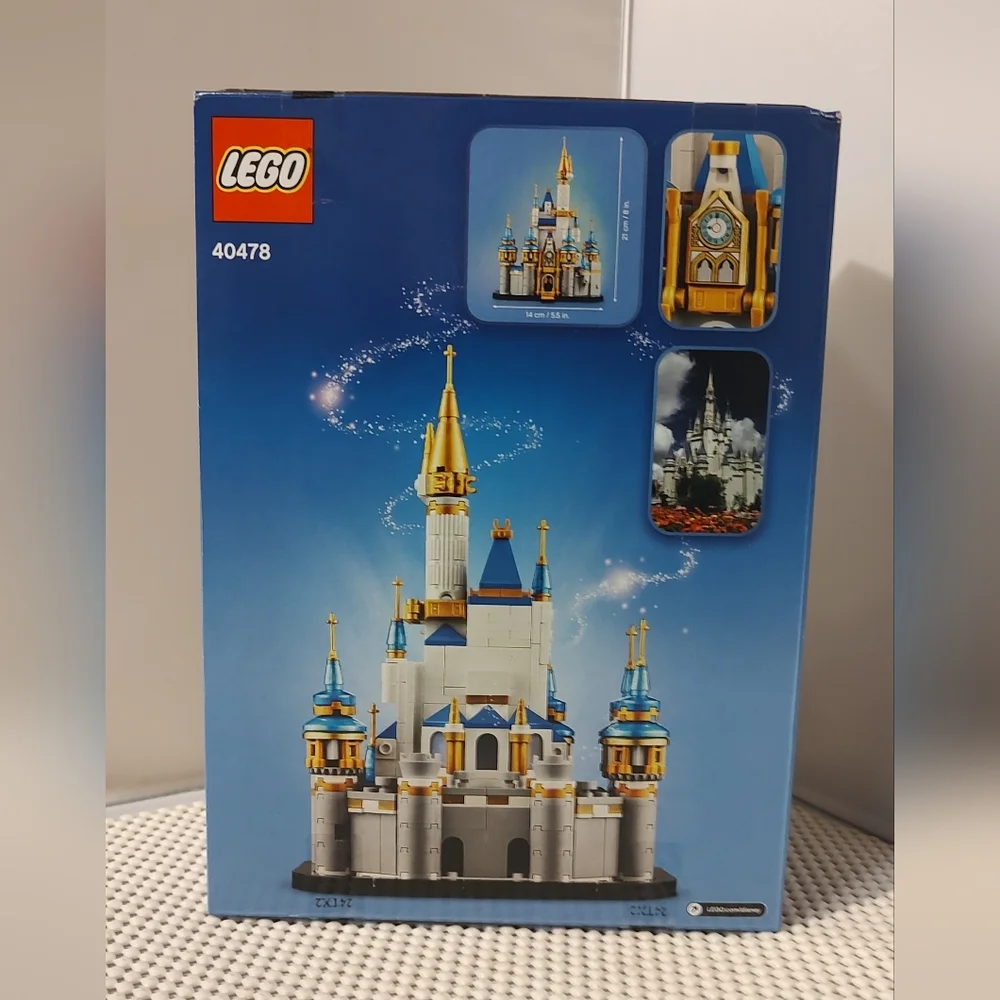 Lego Disney 40478 Mini Disney Castle Building Toy Set